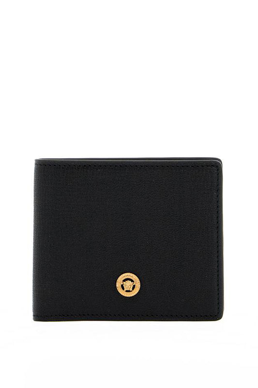 Medusa Biggie Bi-fold Wallet  - Black