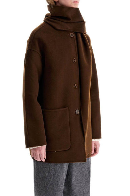 'antwerp Coat With Built-in  - Brown