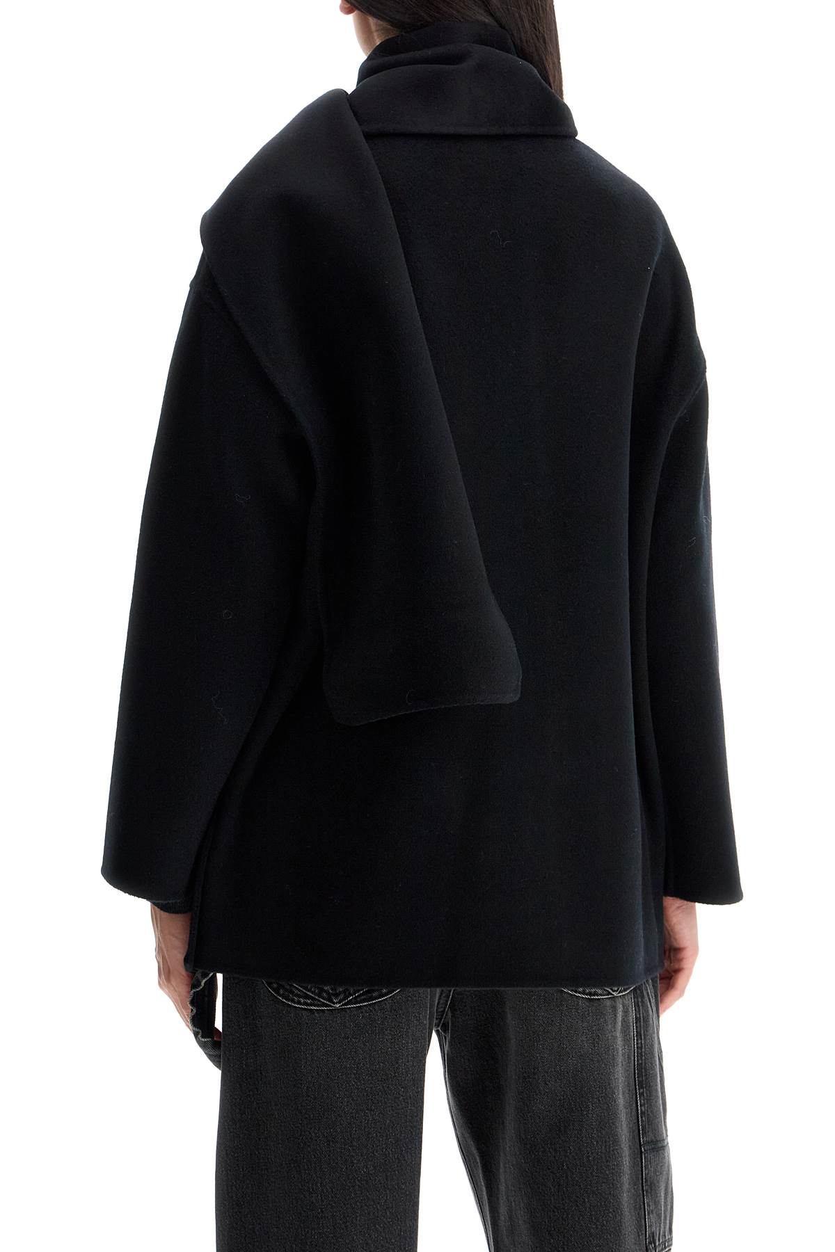 "antwerp Coat With Built-in  - Black