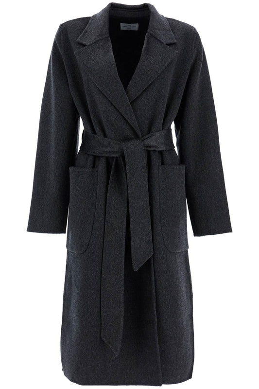 Long Milan Coat  - Grey