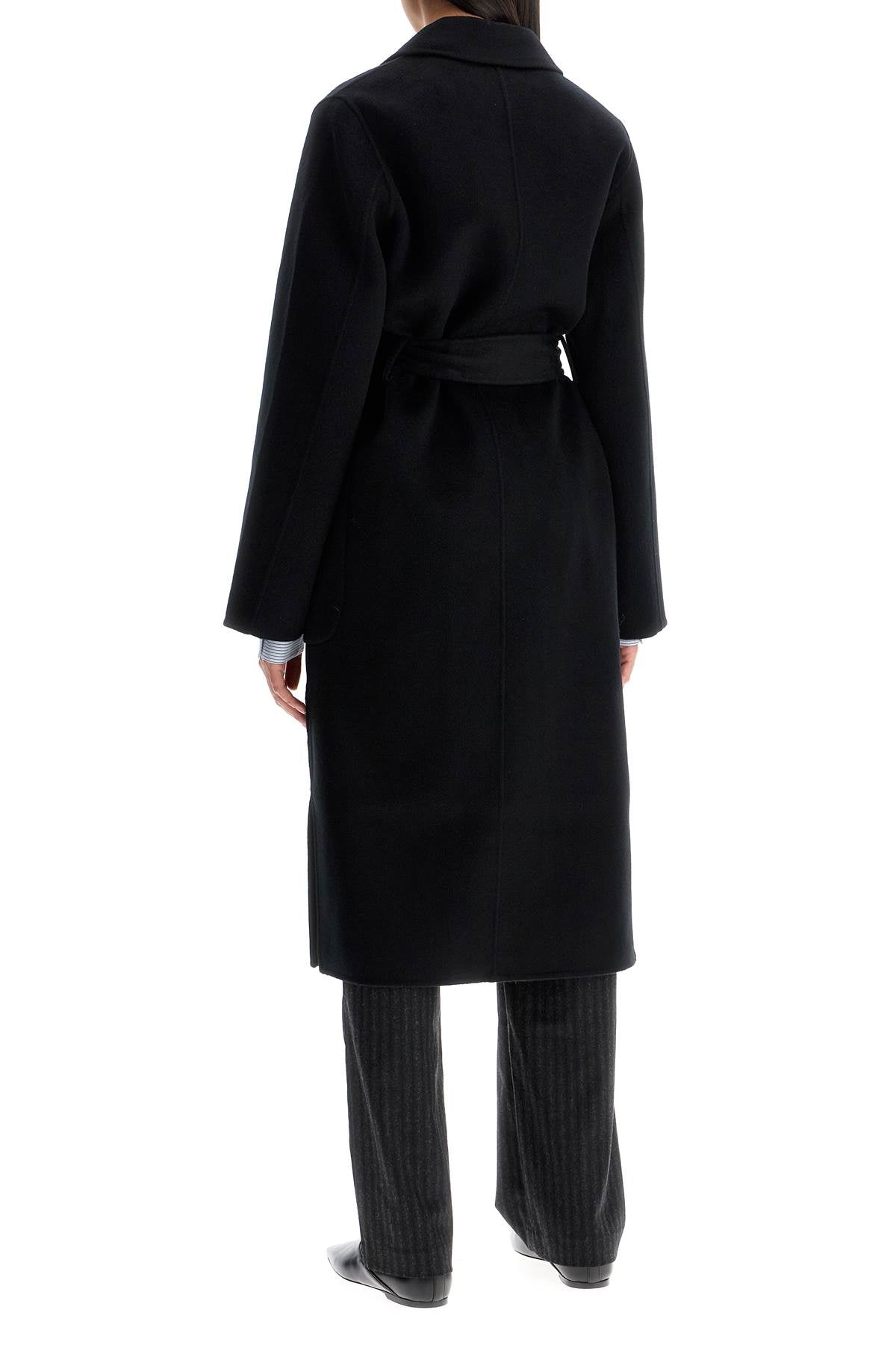 Long Milan Coat  - Black