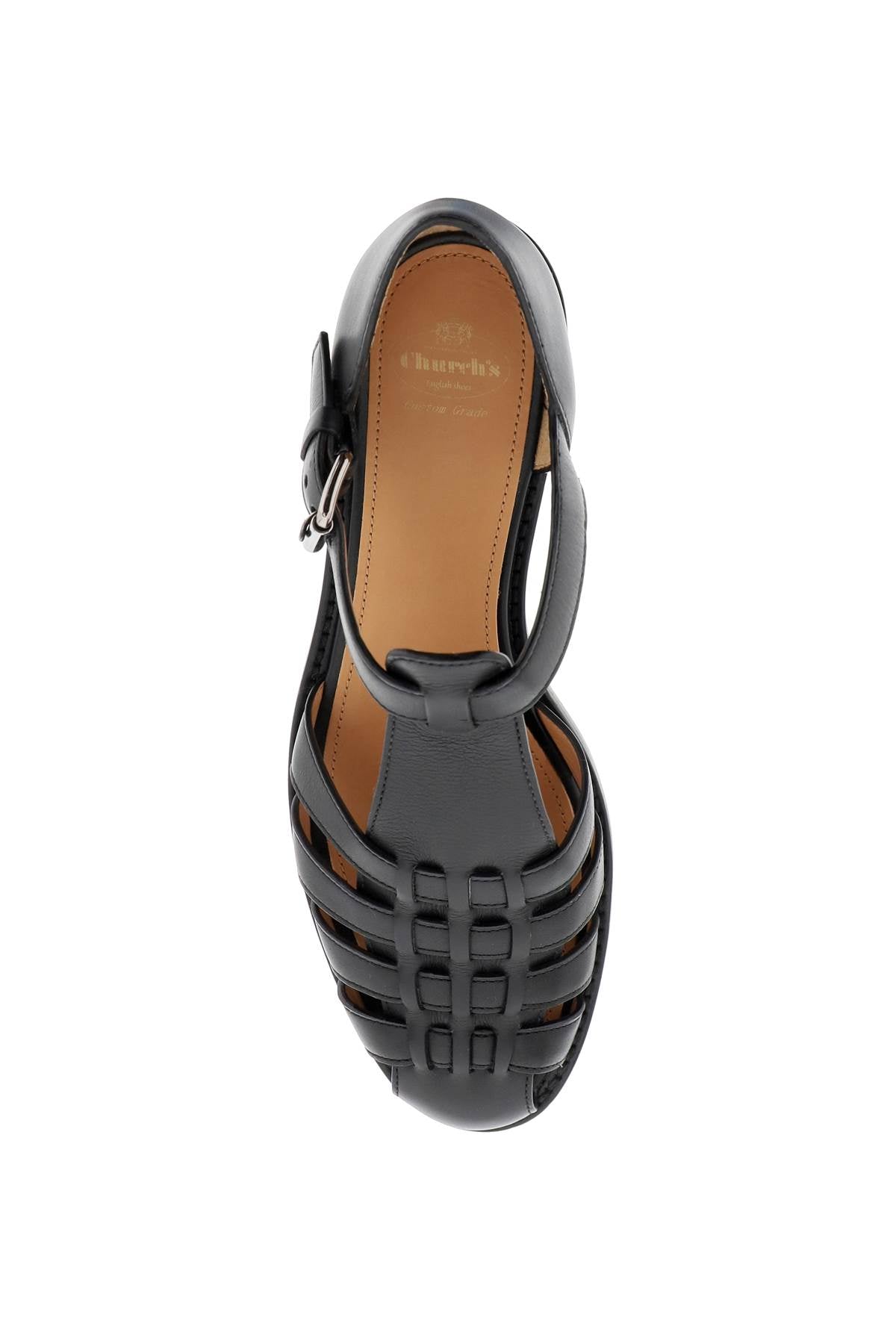 Kelsey Cage Sandals  - Black