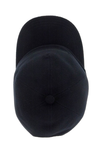 Cashmere Baseball Cap For Stylish  - Blue