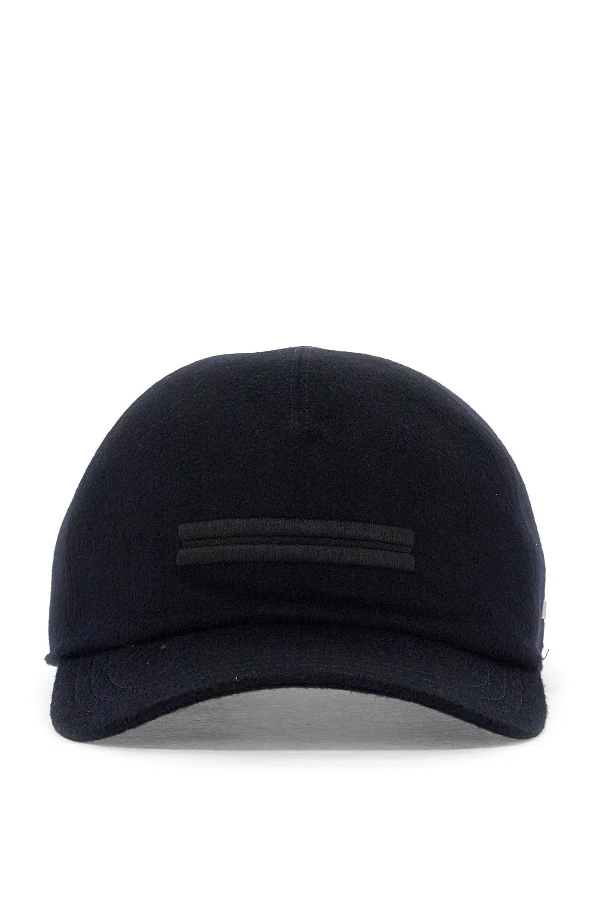 Cashmere Baseball Cap For Stylish  - Blue