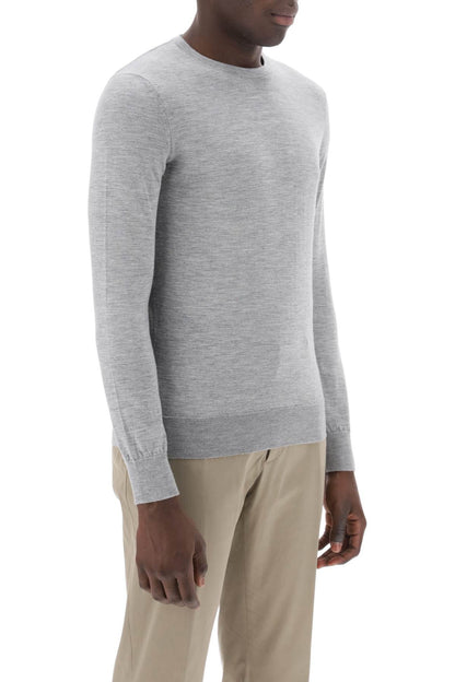 Cashseta Crew-neck Sweater  - Grey