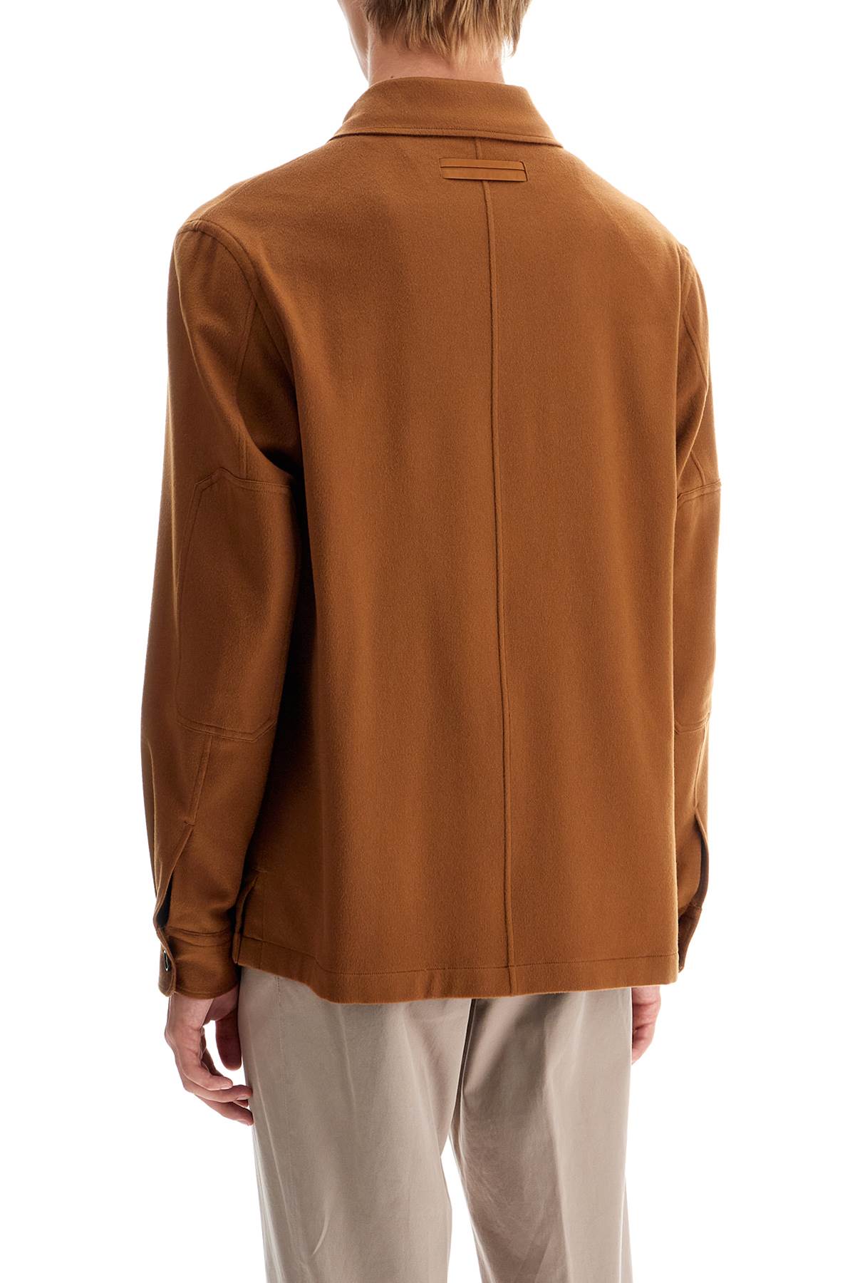 Cashmere Oasis Overshirt  - Brown