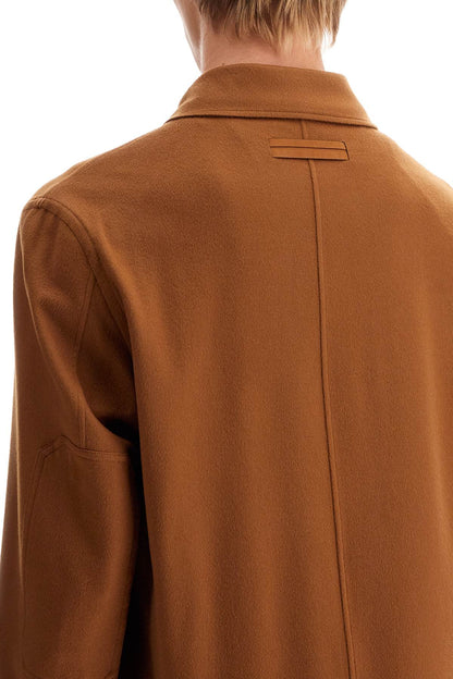 Cashmere Oasis Overshirt  - Brown