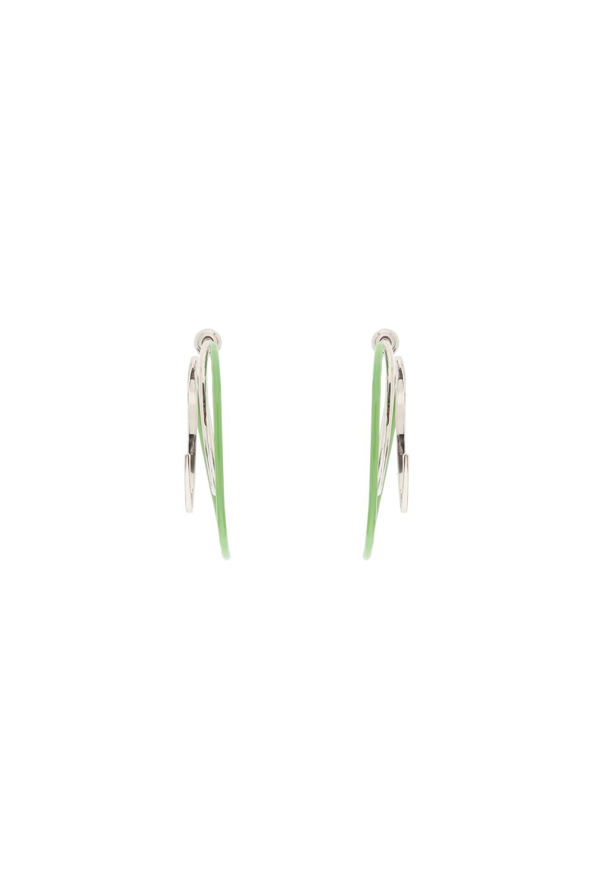 'double Kilter' Earrings  - Verde