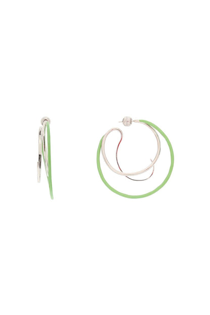 'double Kilter' Earrings  - Verde