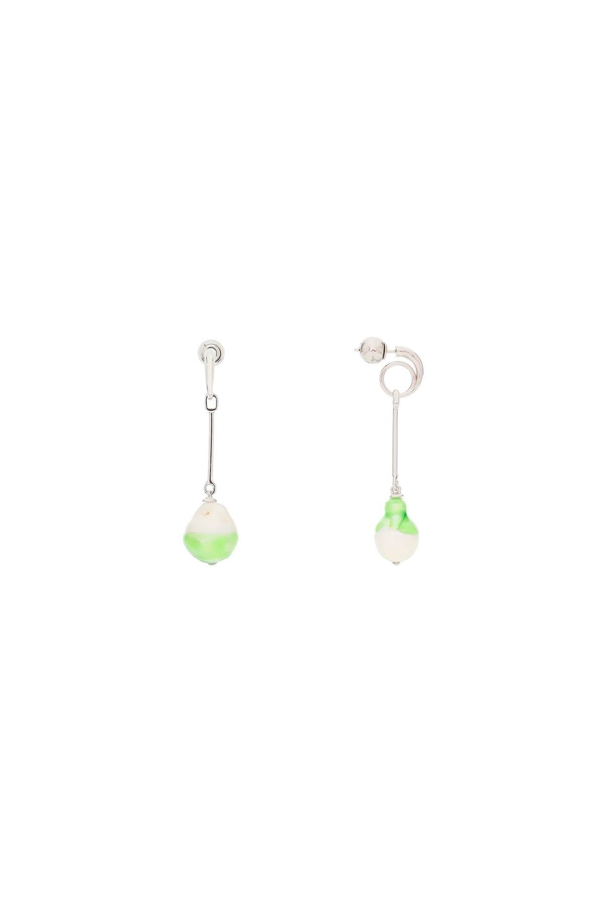 'pearl Drop' Earrings  - White