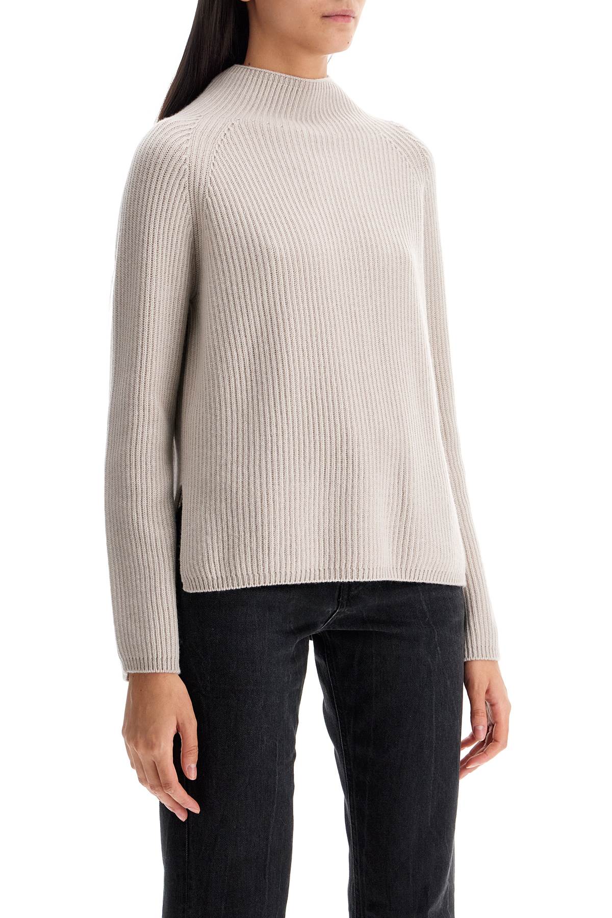 'english Rib Pullover With '  - Neutro