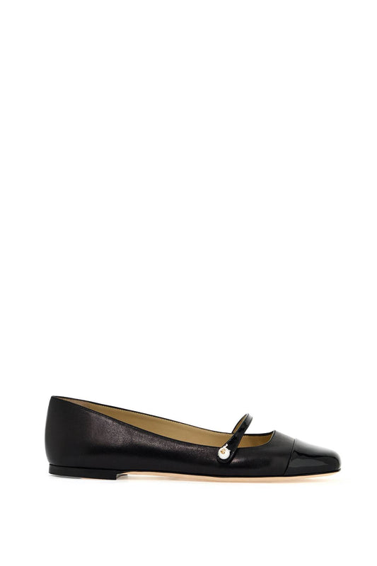 Elisa Ballet Flats In Nappa Leather  - Black