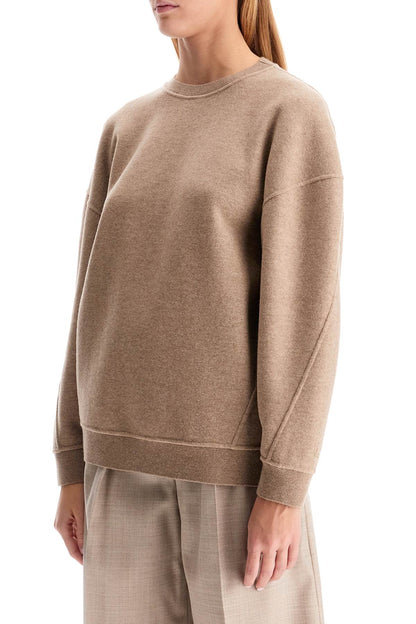 'elvira' Wool And Cashmere Jersey  - Beige