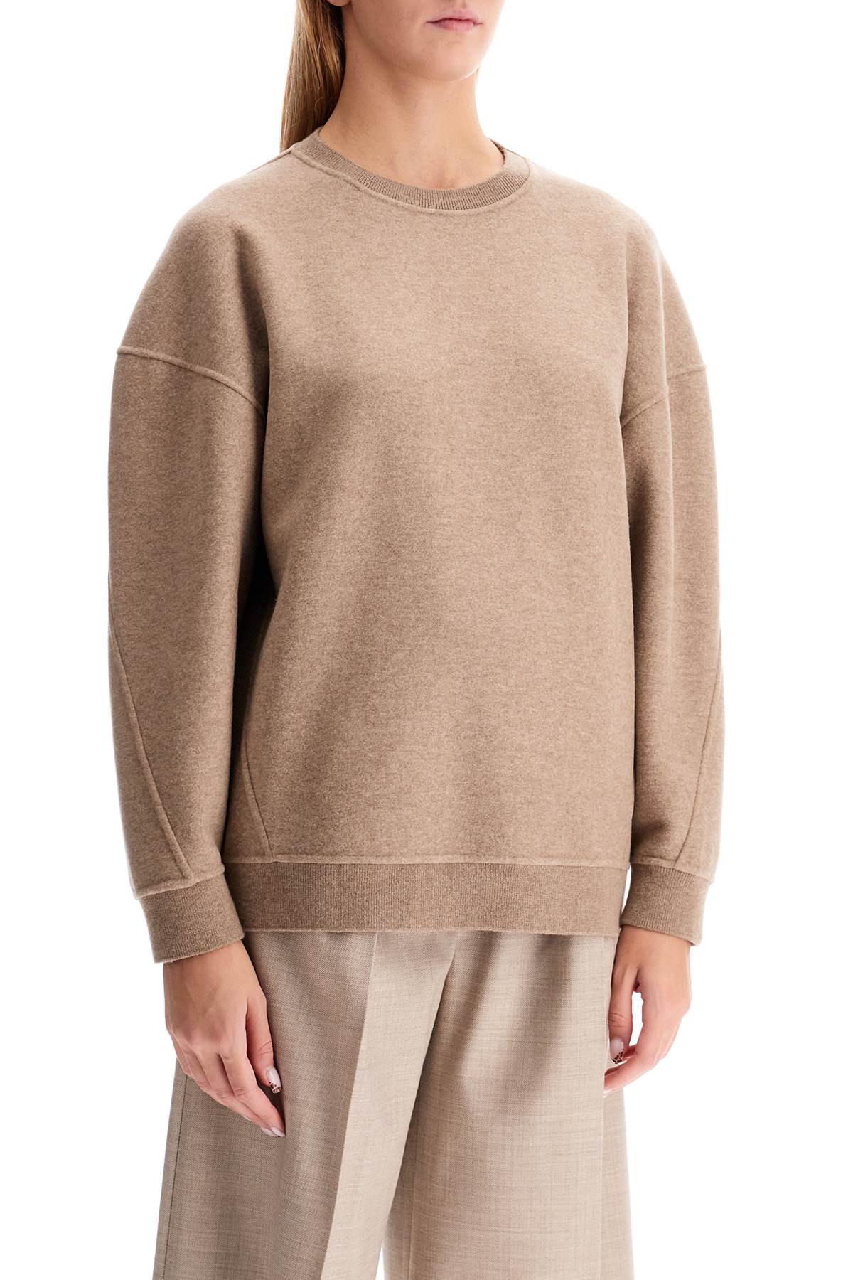 'elvira' Wool And Cashmere Jersey  - Beige