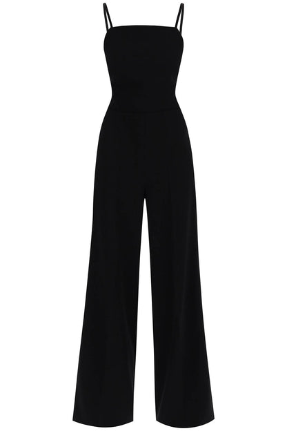 "elvy Wide-leg Jumpsuit  - Black