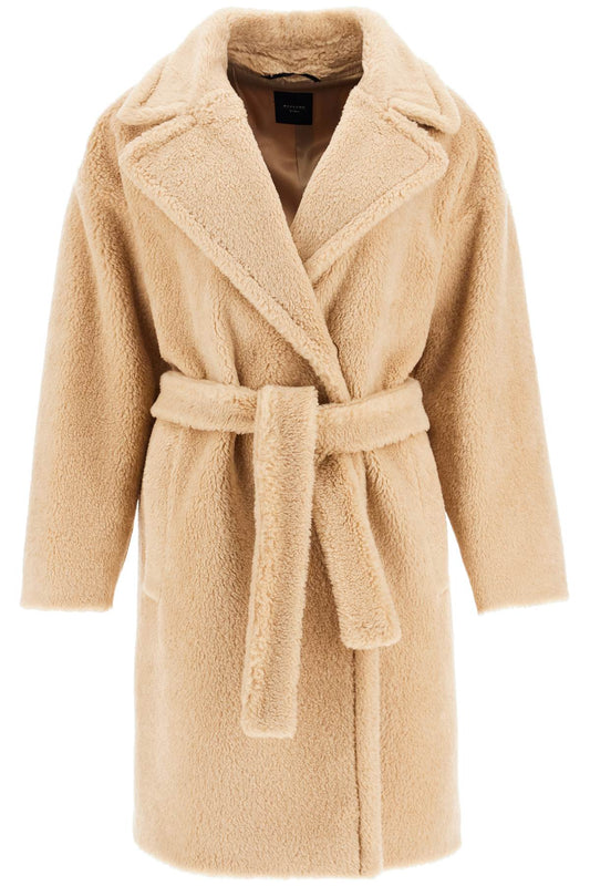 'midi Wrap Coat 'emmy  - Beige