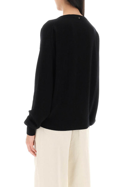 Etruria Wool And Cashmere Sweater  - Black