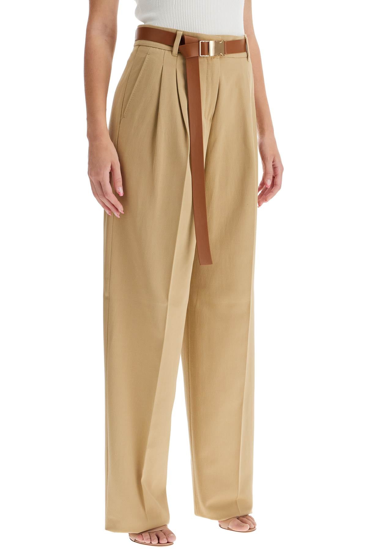 Canvas Pants For Men Or  - Beige