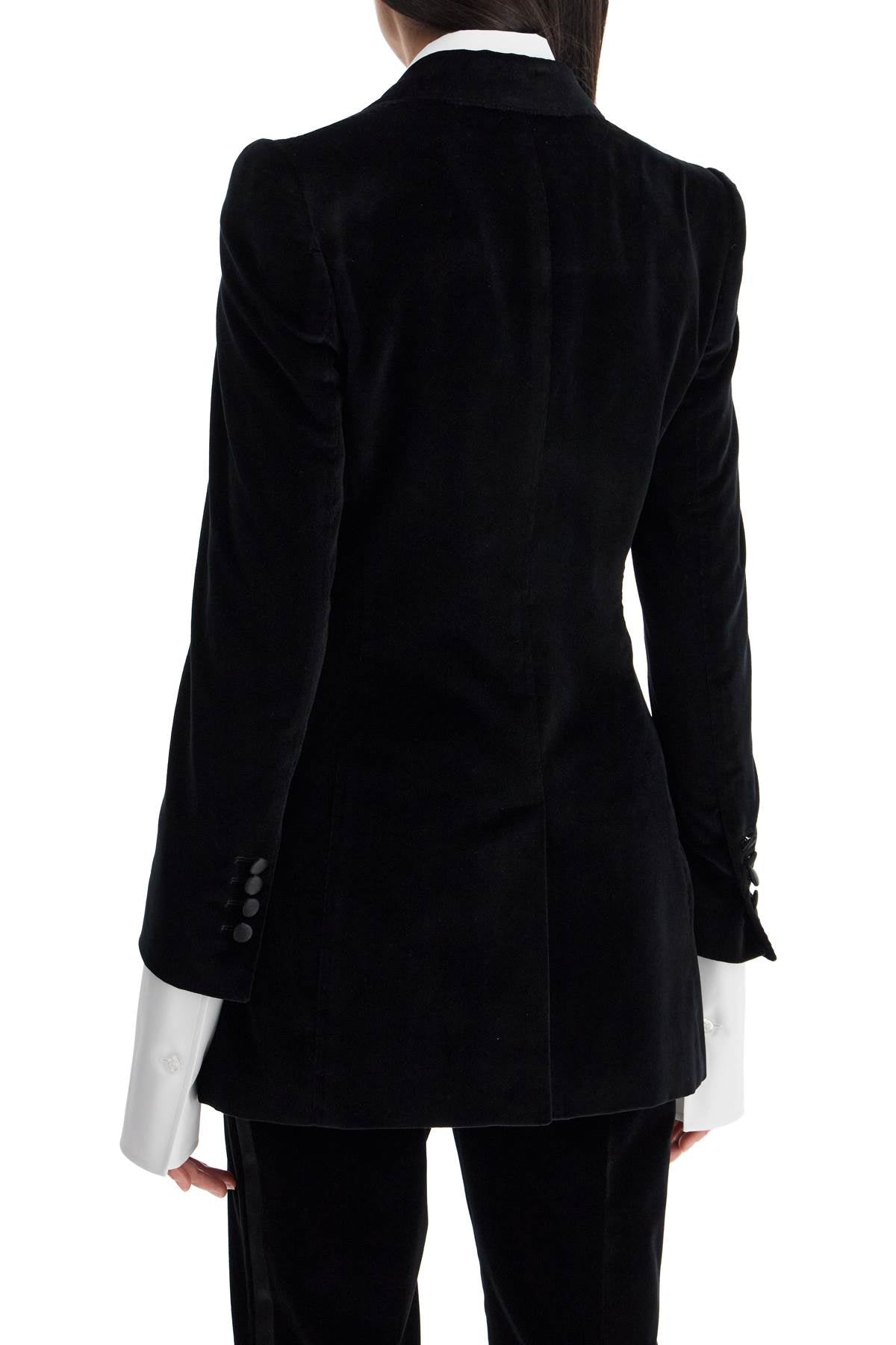 Turlington Velvet Tuxedo  - Black