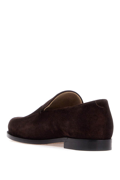 Alessio Suede Leather Mocc  - Brown