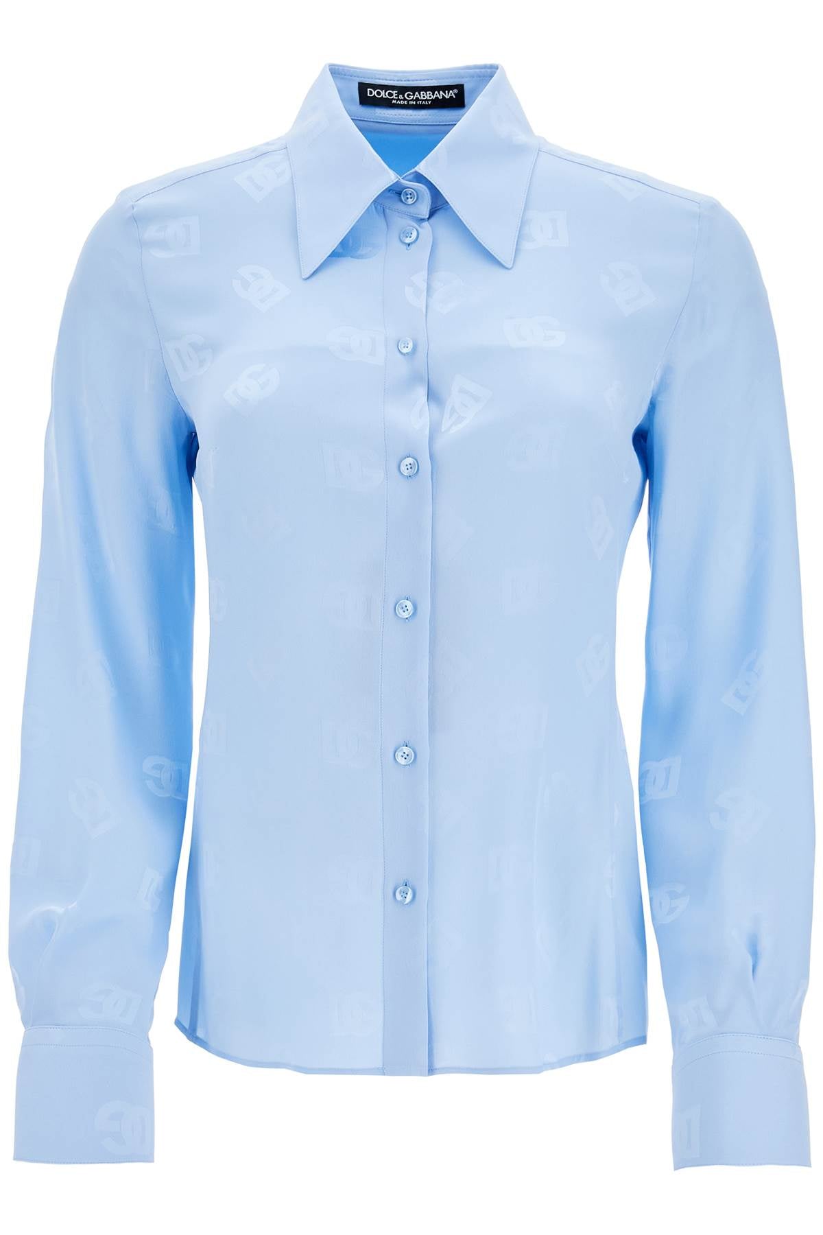 Silk Dg Shirt  - Light Blue