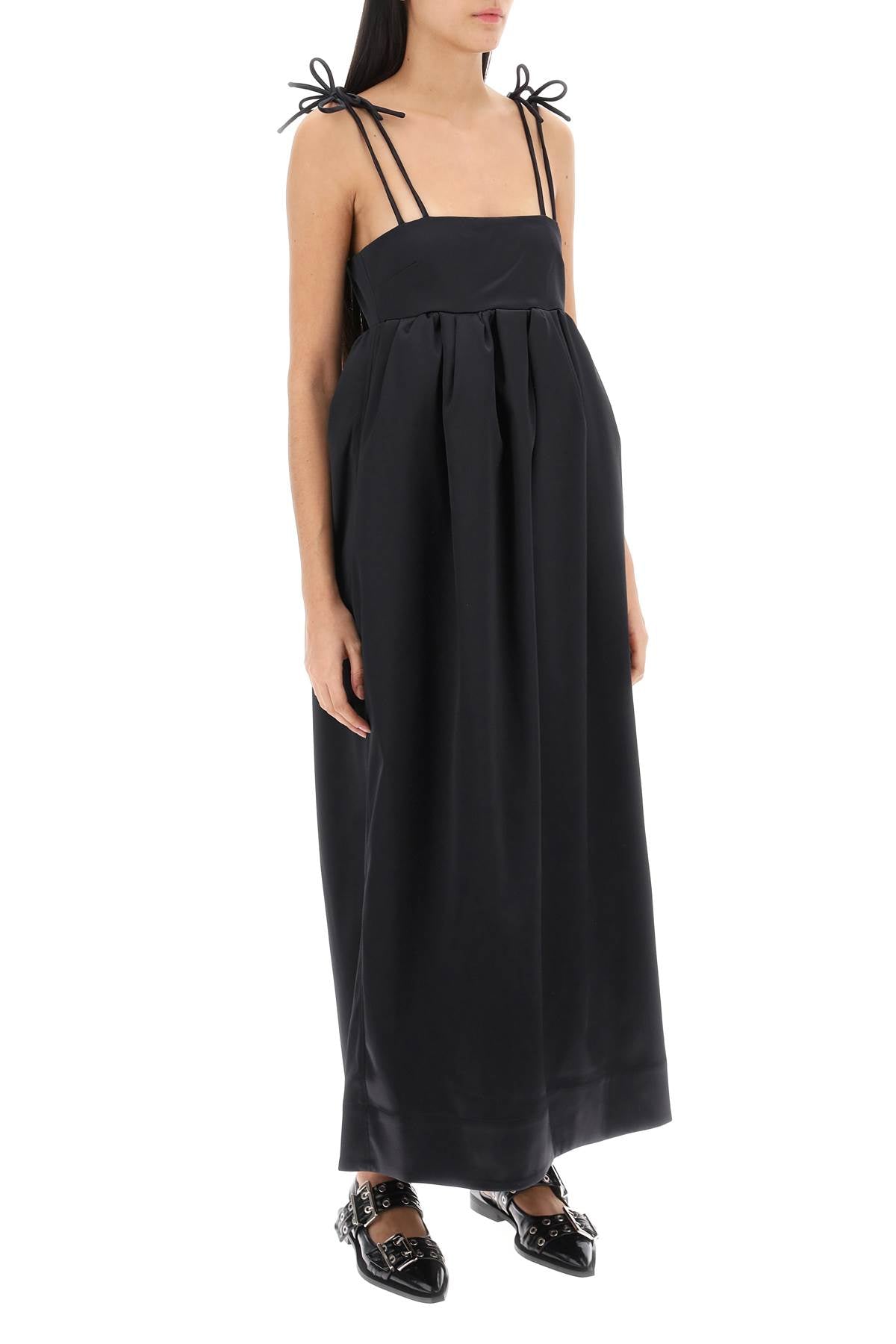 Duchesse Maxi Dress  - Nero