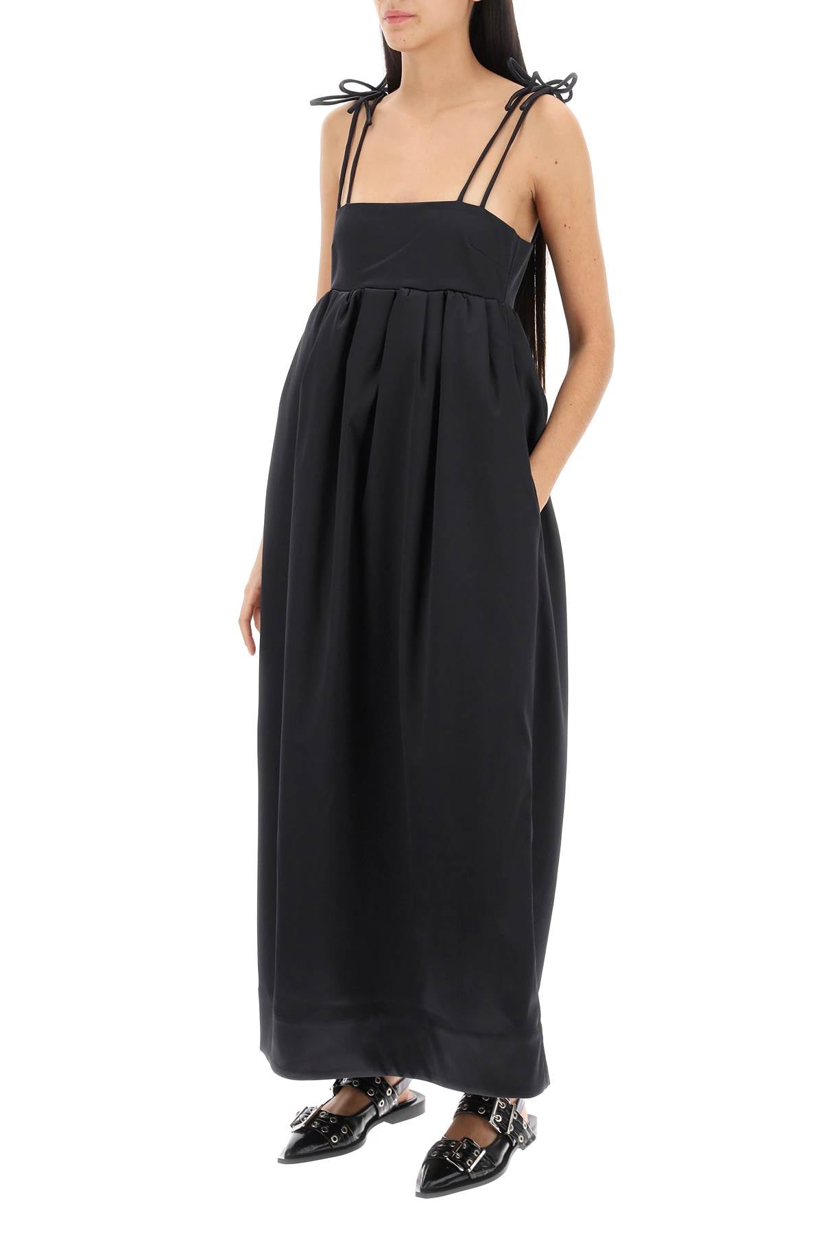 Duchesse Maxi Dress  - Nero