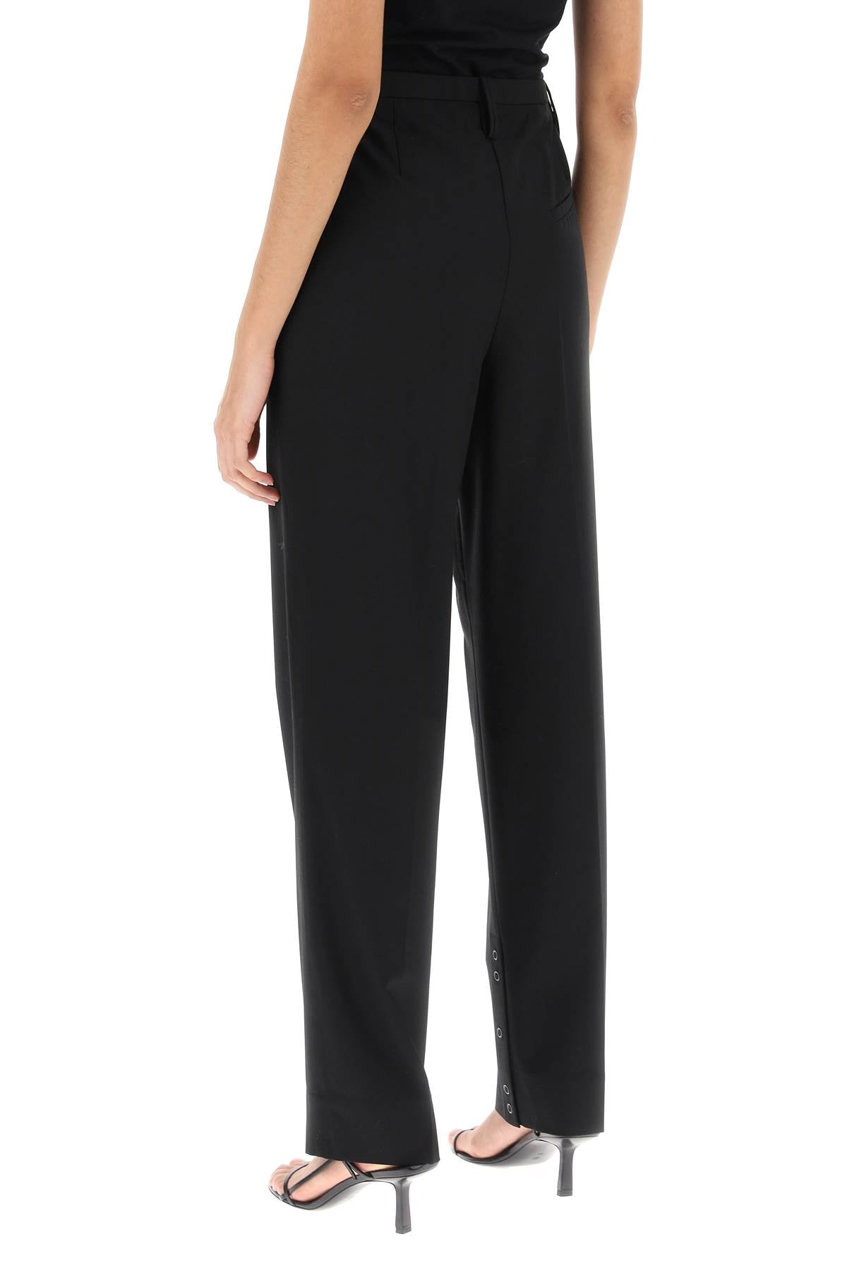 Cigarette Pants  - Black