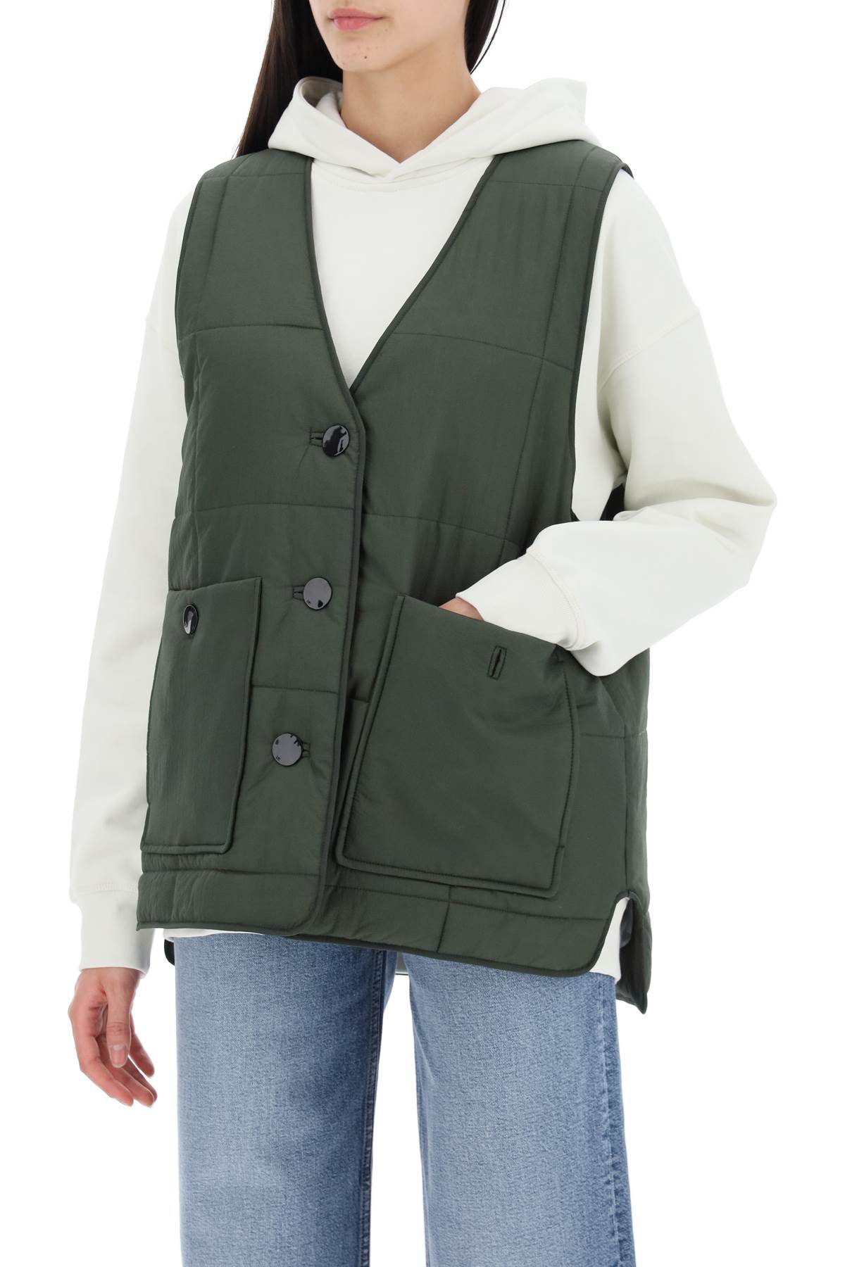 Quilted Boxy  - Green