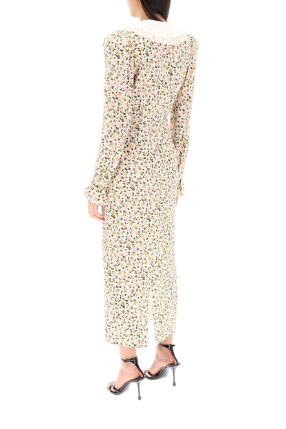 Floral Shirt Dress  - Neutro