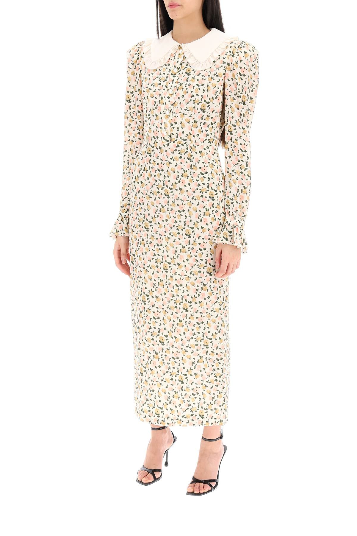 Floral Shirt Dress  - Neutro