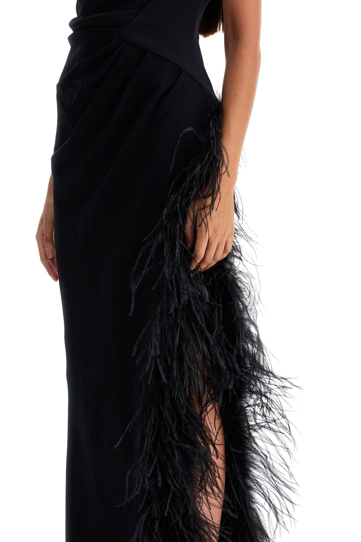 Long Mermaid Cady Dress  - Black