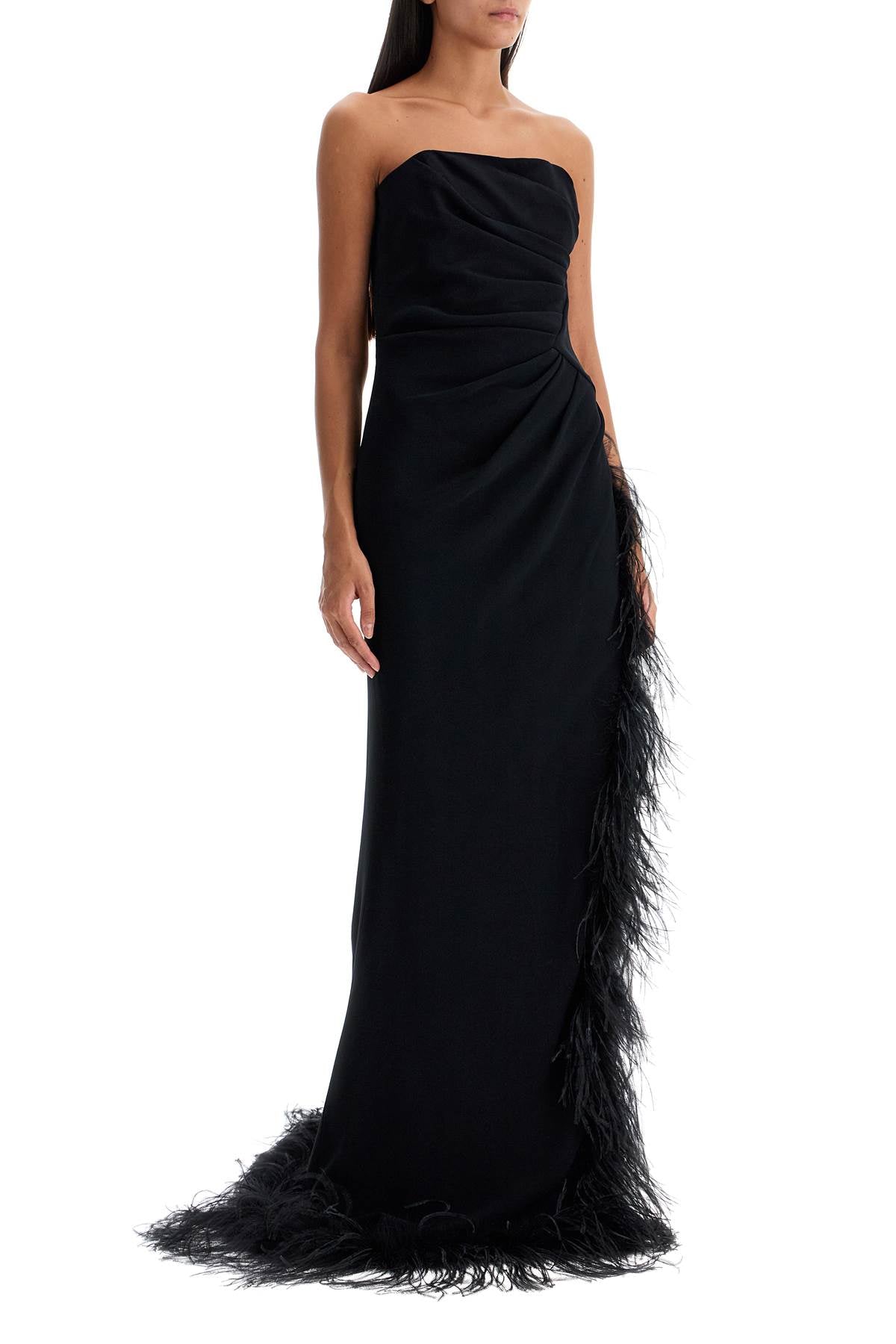 Long Mermaid Cady Dress  - Black