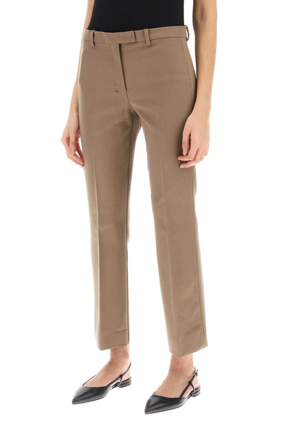 Fatina Cropped Flared Pants  - Brown