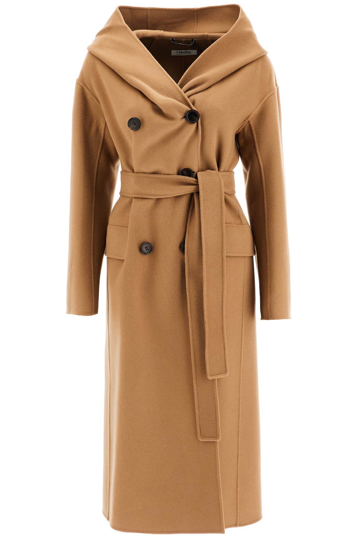 Hooded Coat With Fairy  - Beige