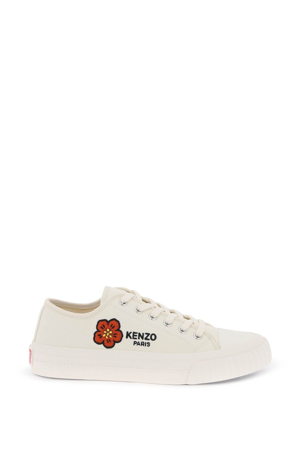 Canvas Kenzoschool Sneakers  - Bianco