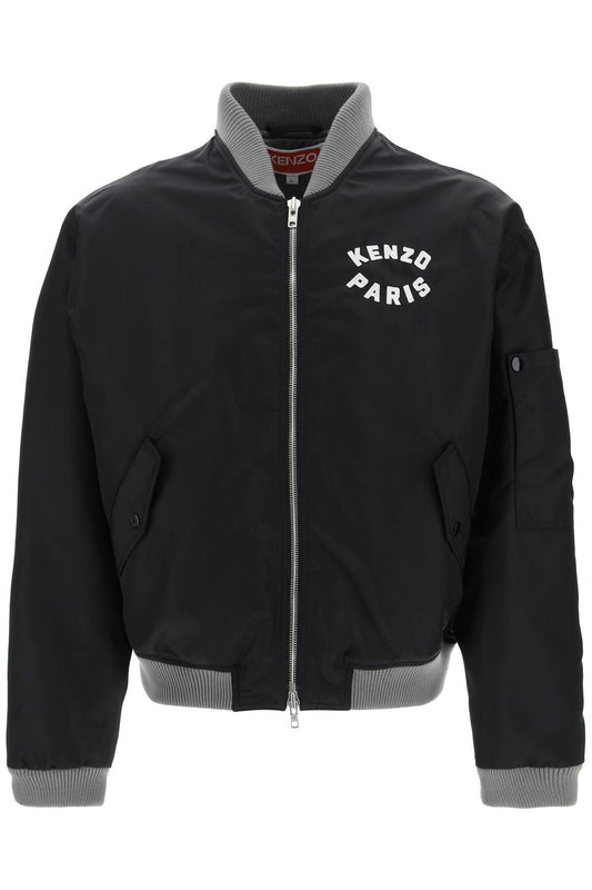 Lucky Tiger Bomber Jacket  - Black