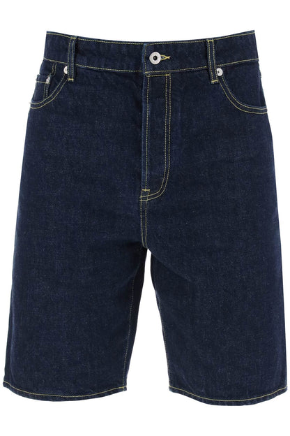 Himawara Denim Shorts  - Blue