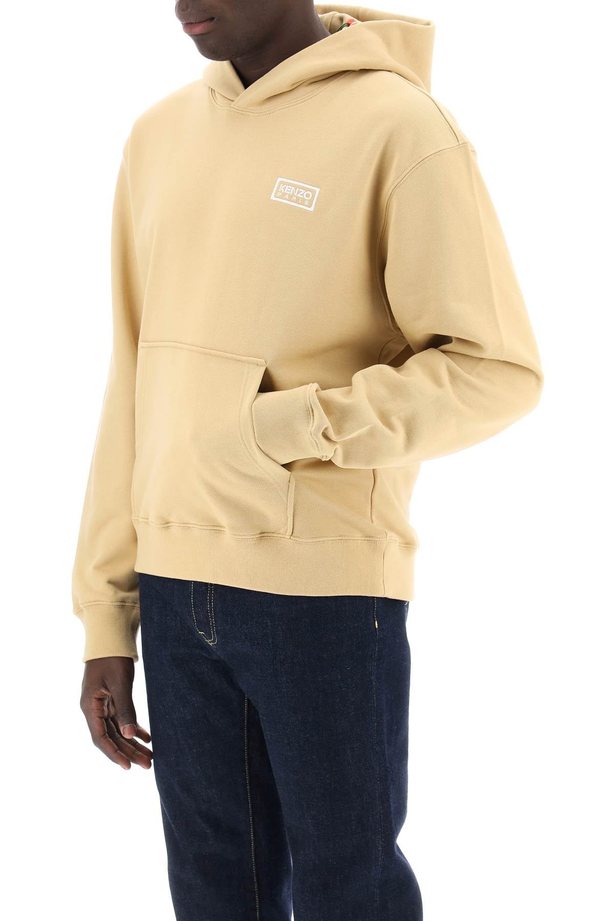 Kenzo Paris Hooded Sweatshirt  - Beige