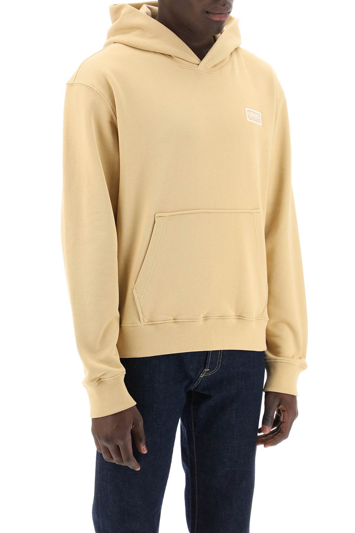 Kenzo Paris Hooded Sweatshirt  - Beige