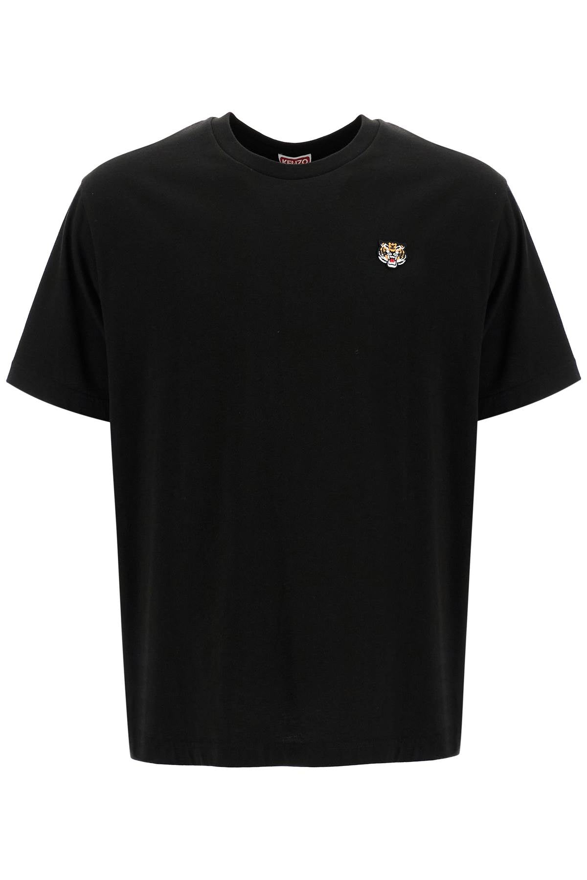 Lucky Tiger T-shirt  - Black