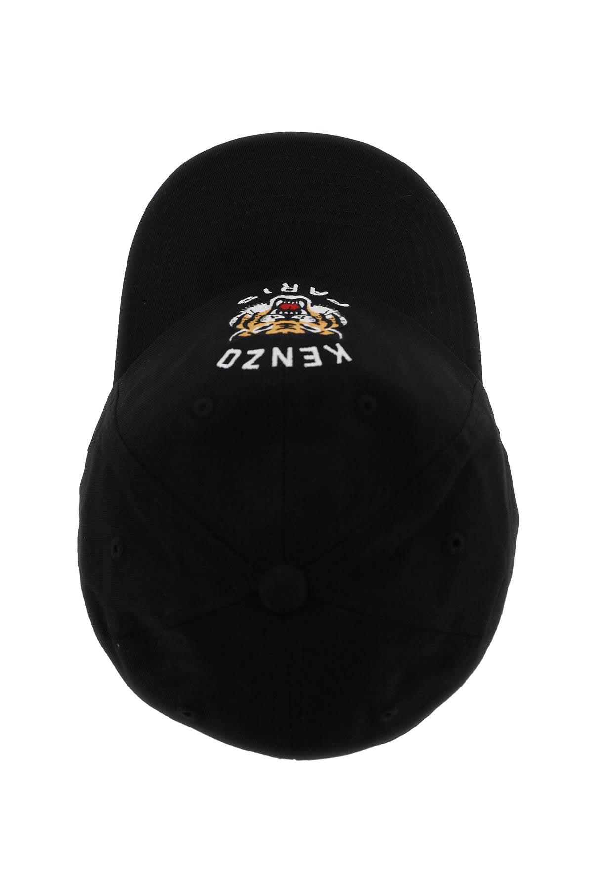 Lucky Tiger Baseball Cap  - Black