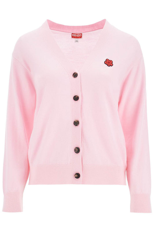 Lightweight Wool Cardigan  - Pink