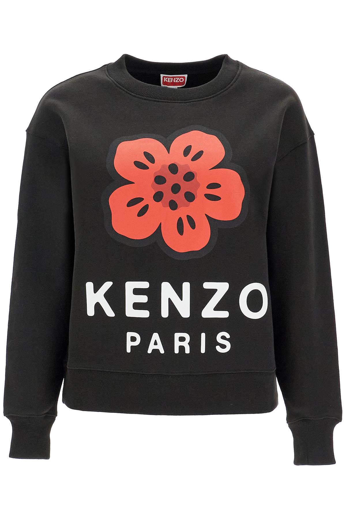 Boke Flower Crewneck Sweat  - Black