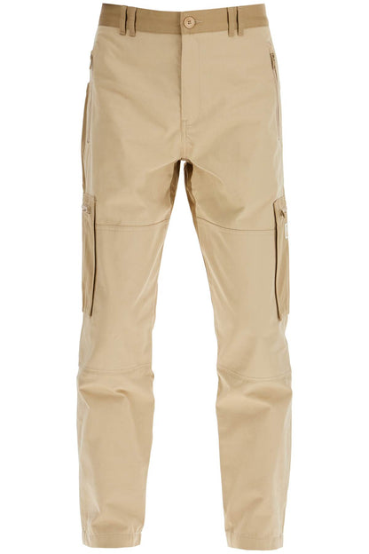 Cotton Cargo Pants For Men  - Beige