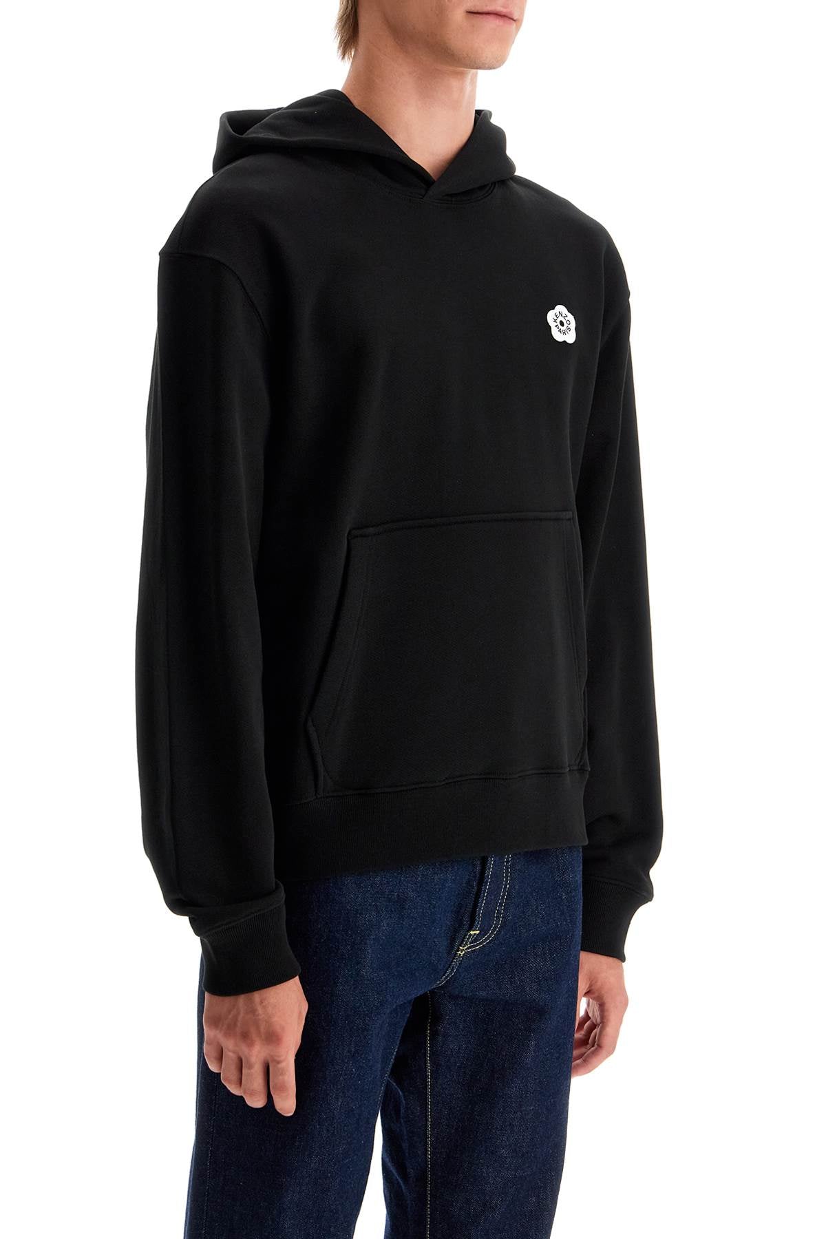 Hooded Sweatshirt Boke  - Black