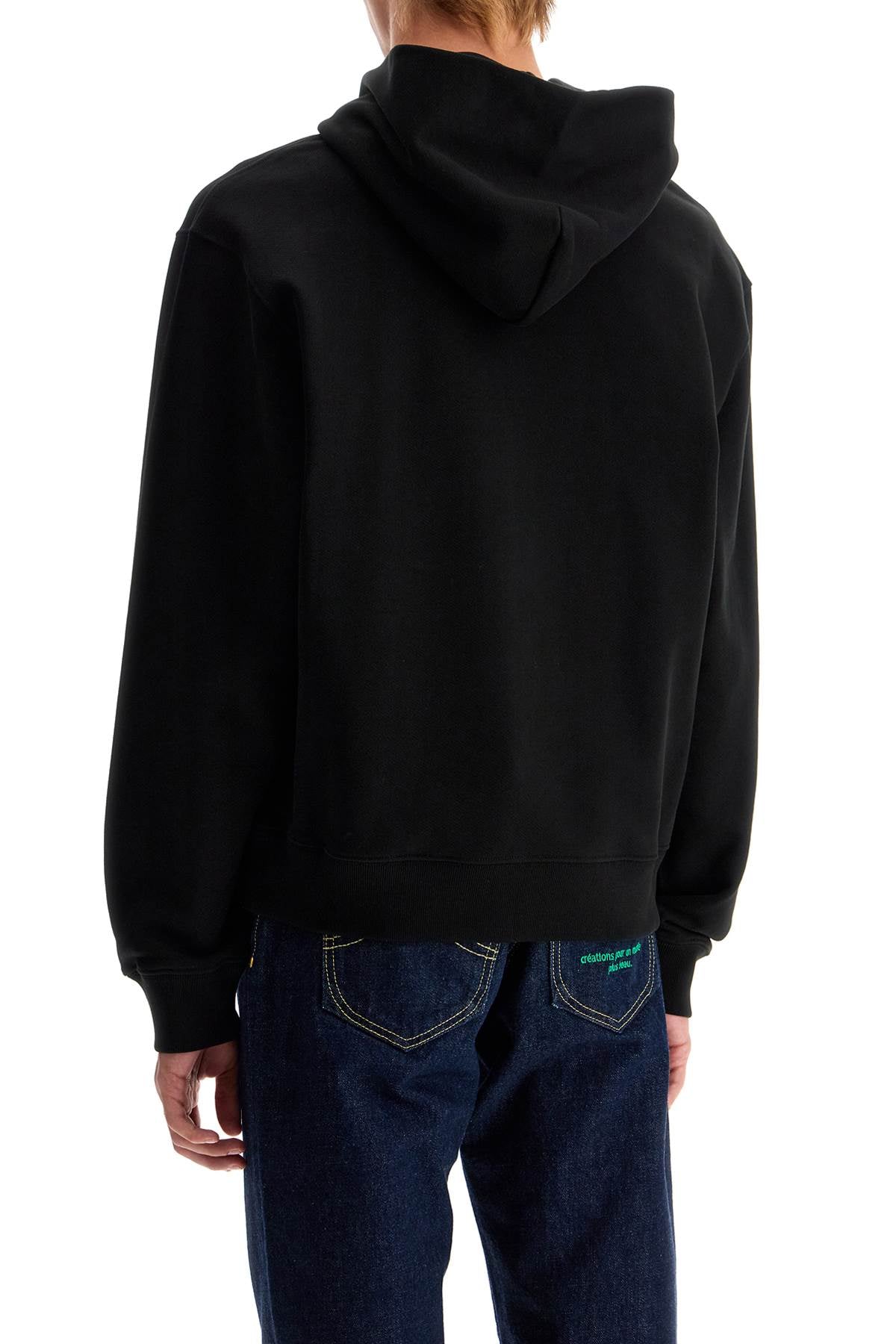 Hooded Sweatshirt Boke  - Black