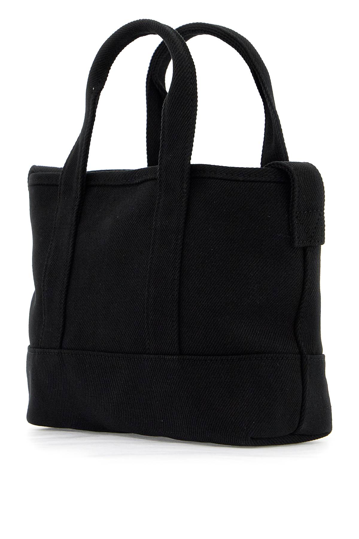 Small Kenzo Utility Denim Tote Bag  - Black