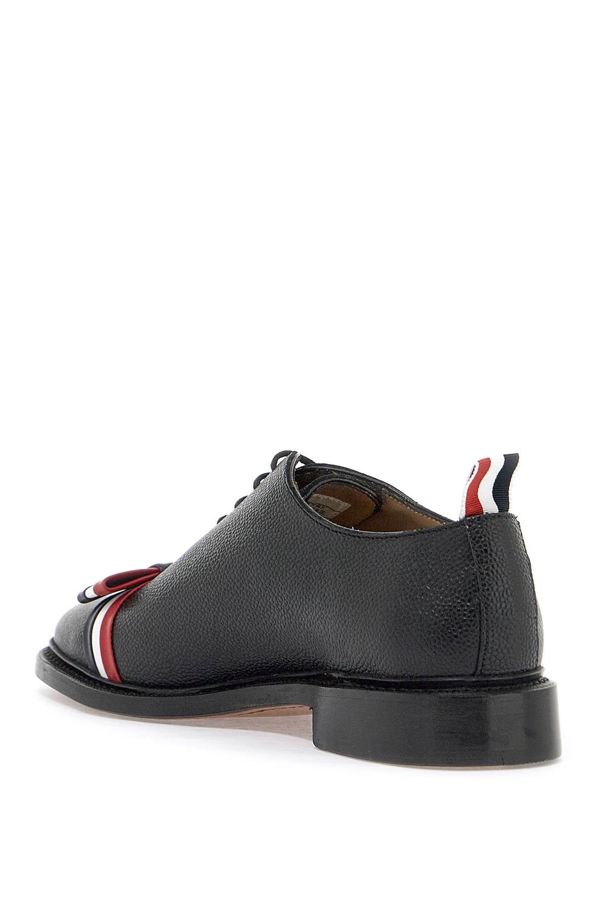 Wholecut Lace-ups  - Black