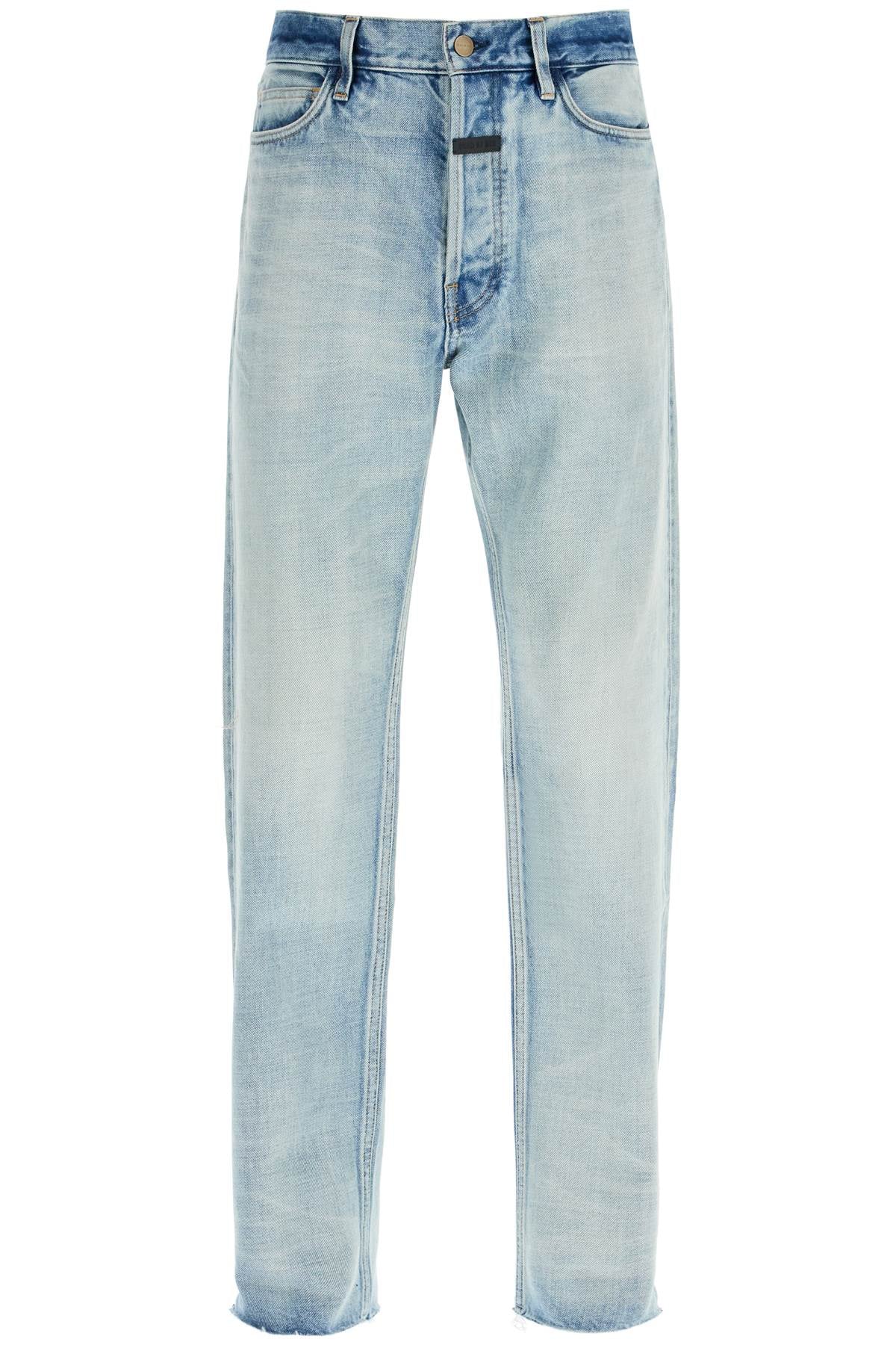 Straight Cut Jeans  - Light Blue